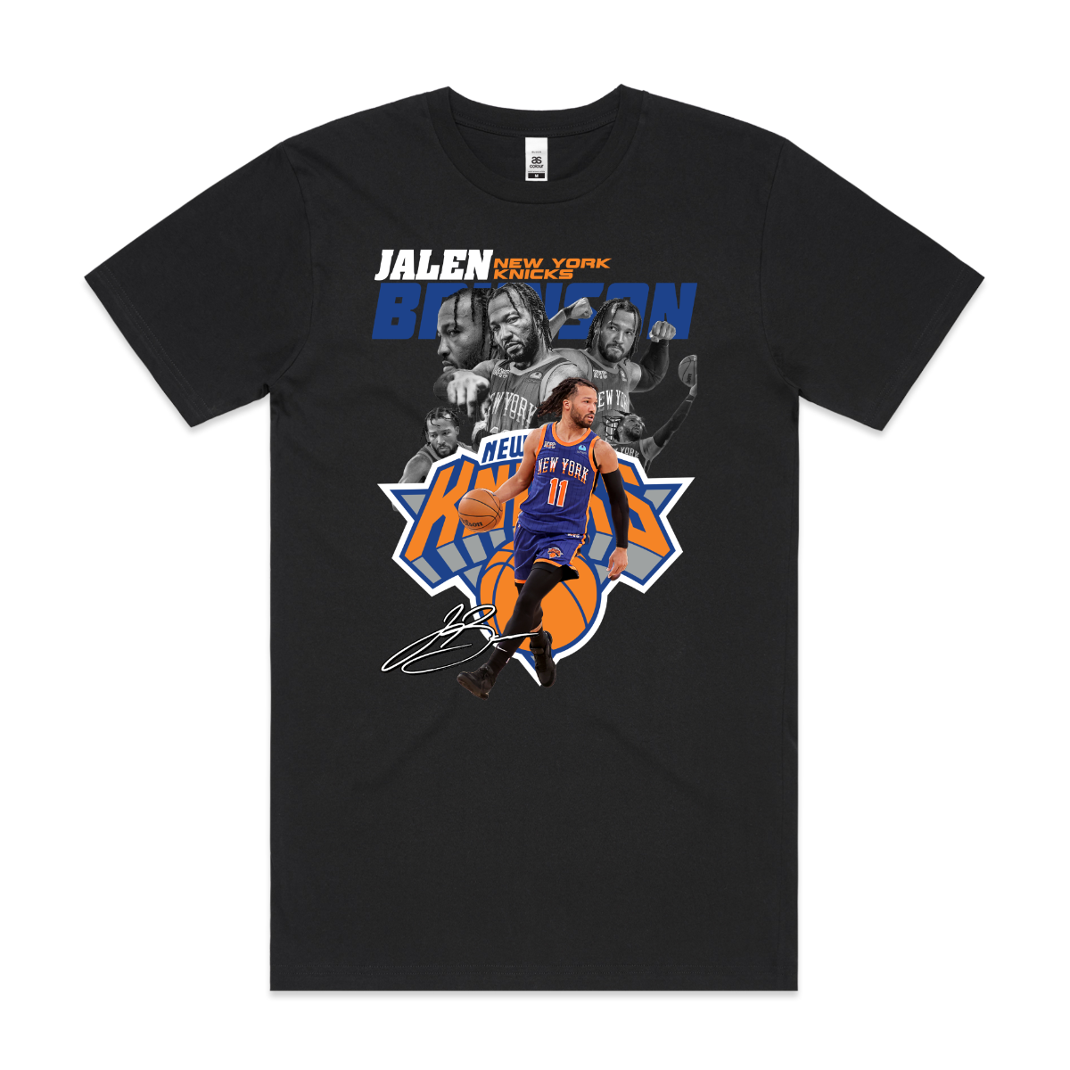 Jalen Brunson V6 NBA T-Shirt Sport Athlete Family Tee