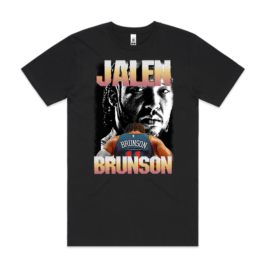 Jalen Brunson V2 NBA T-Shirt Sport Athlete Family Tee