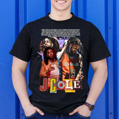 J. Cole V3 T-Shirt Rapper Family Fan Music Hip Hop Culture