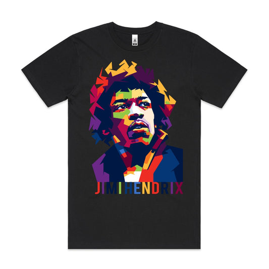 Jimi Hendrix T-Shirt Guitar Hero Family Tee Music Rock And Roll