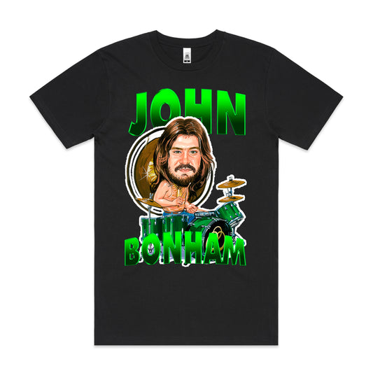 John Bonham T-shirt Artist Family Music Tee