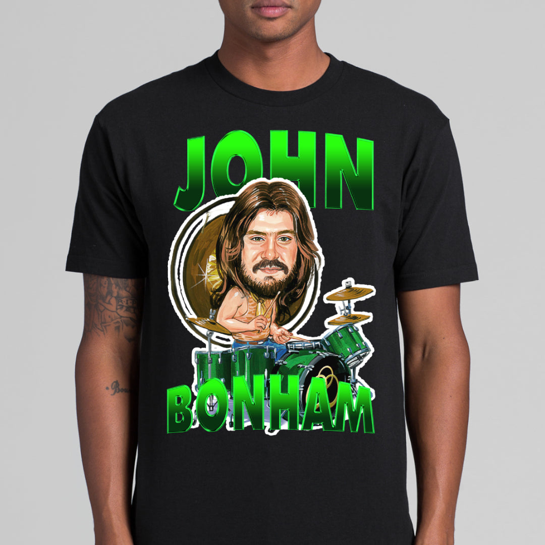 John Bonham T-shirt Artist Family Music Tee