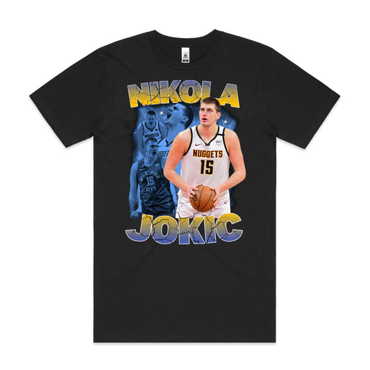 Nikola Jokic NBA T-Shirt Sport Athlete Family Tee
