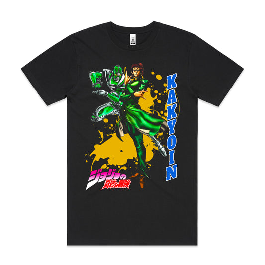 Jojo's Bizarre Adventure Kakyoin T-shirt Japanese anime