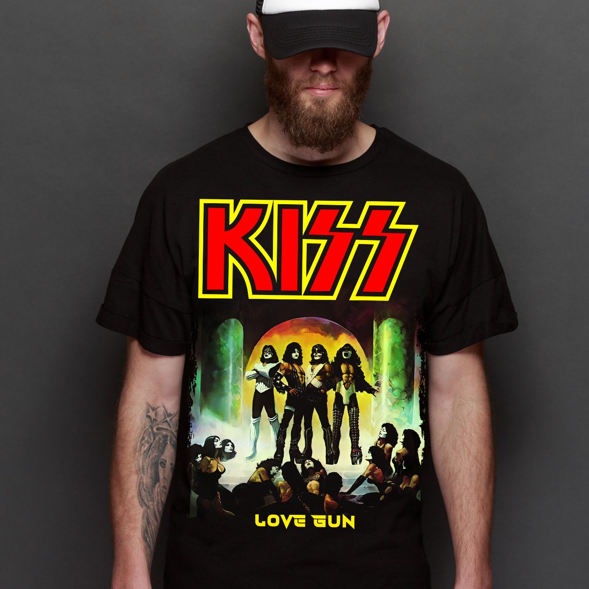 KISS T-Shirt Band Family Tee Music Heavy Metal