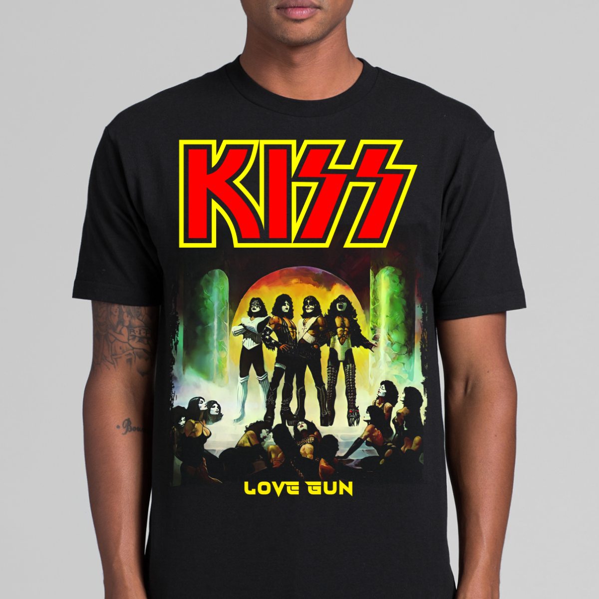 KISS T-Shirt Band Family Tee Music Heavy Metal