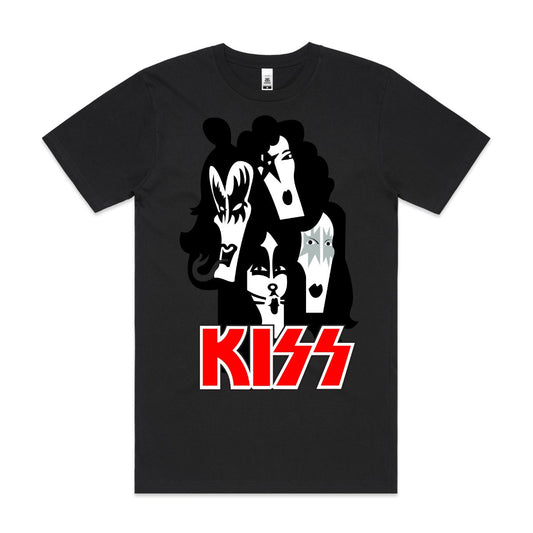 KISS T-Shirt V13 Band Family Tee Music Heavy Metal