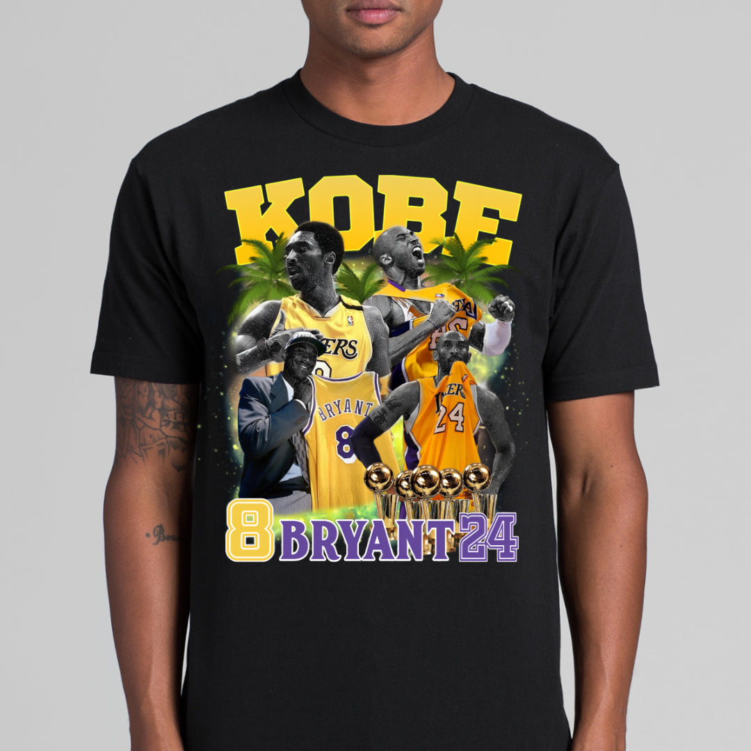 Kobe Bryant V18 NBA T-Shirt Sport Athlete Family Tee