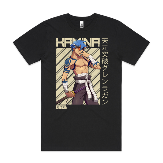 Gurren Lagann Kamina V2 T-Shirt Japanese Anime Tee