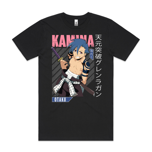 Gurren Lagann Kamina V3 T-Shirt Japanese Anime Tee