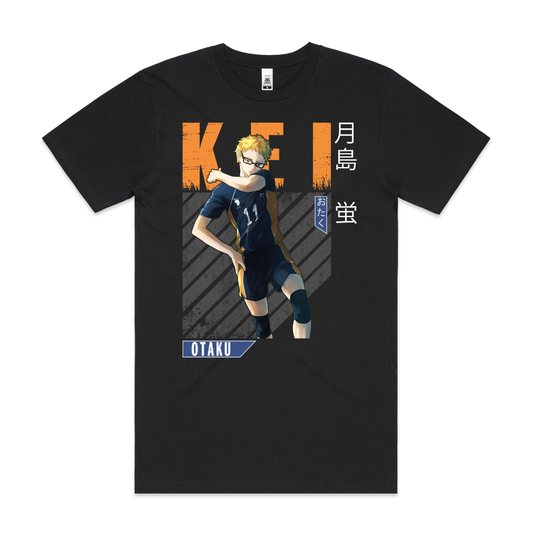 Haikyuu!! Kei Tsukishima V2 T-Shirt Japanese Anime Tee