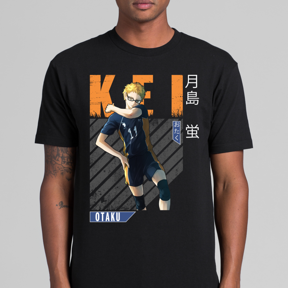 Haikyuu!! Kei Tsukishima V2 T-Shirt Japanese Anime Tee