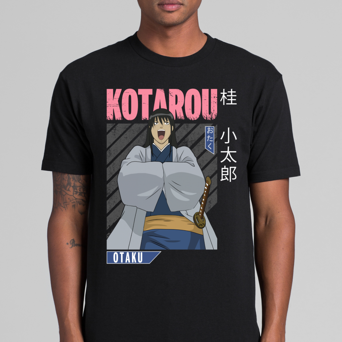 Gintama Kotaro Katsura V3 T-Shirt Japanese Anime Tee