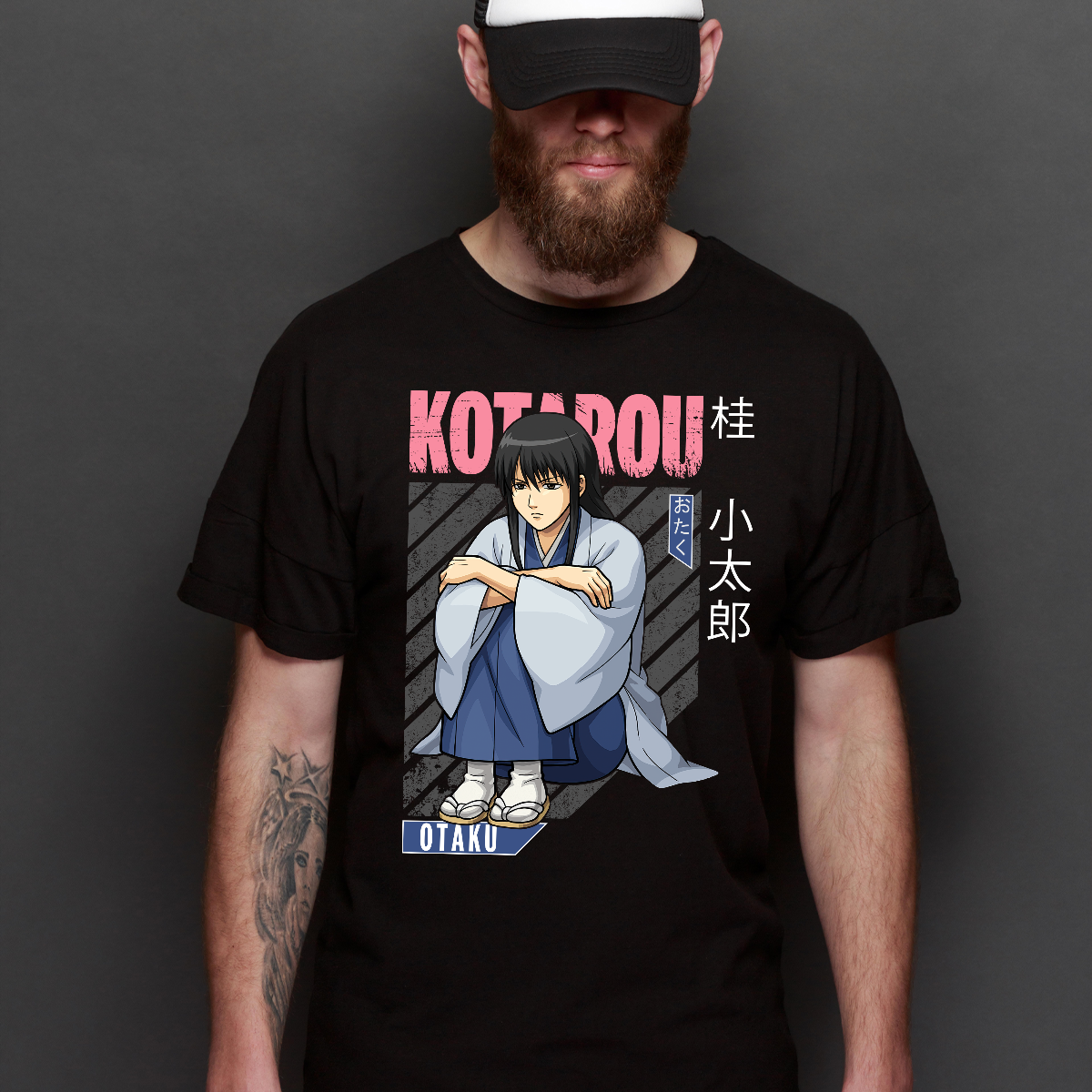 Gintama Kotaro Katsura V4 T-Shirt Japanese Anime Tee