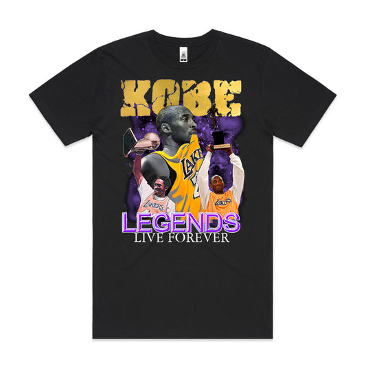Kobe Bryant V22 NBA T-Shirt Sport Athlete Family Tee
