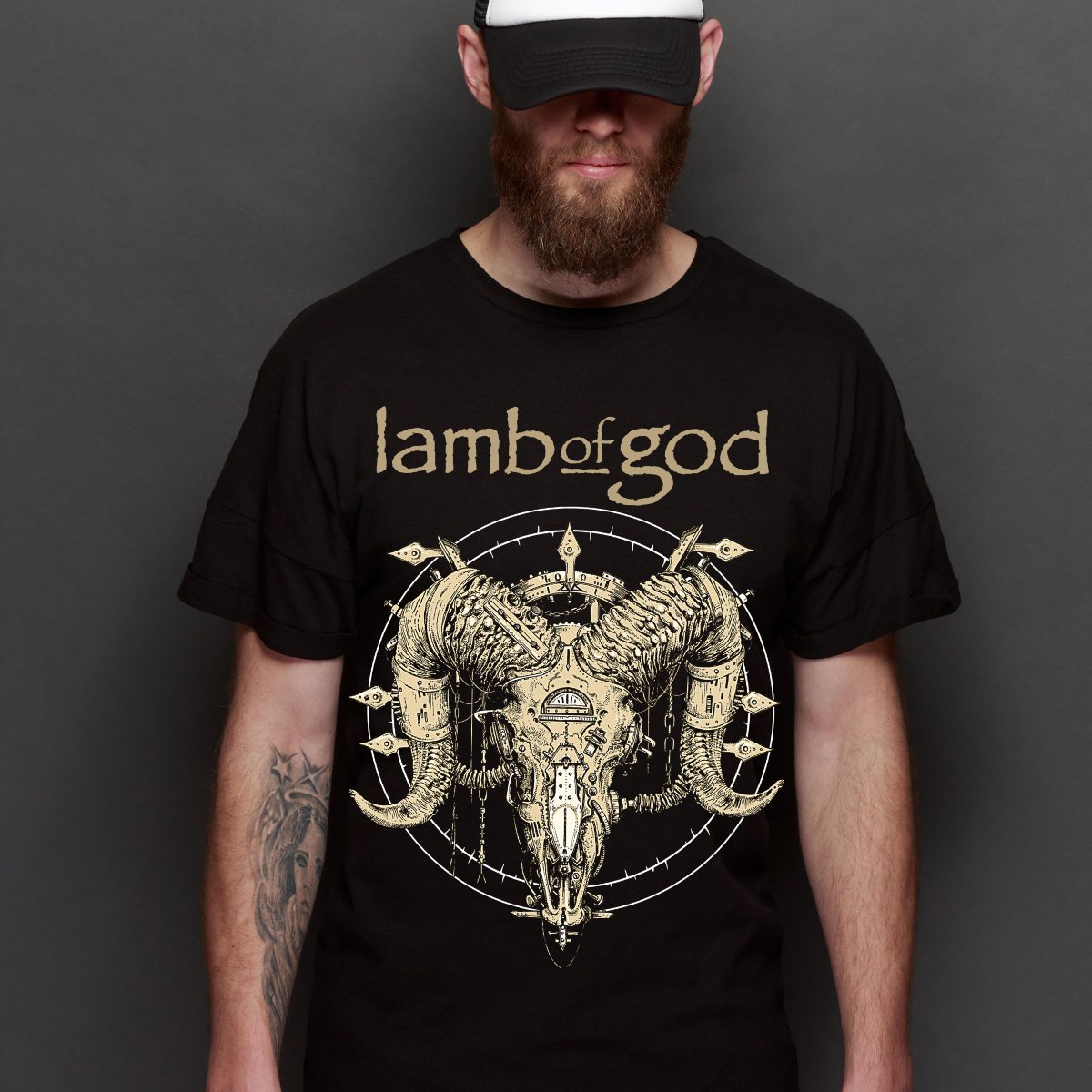 Lamb Of God V3 T-Shirt Band Family Tee Music Heavy Metal