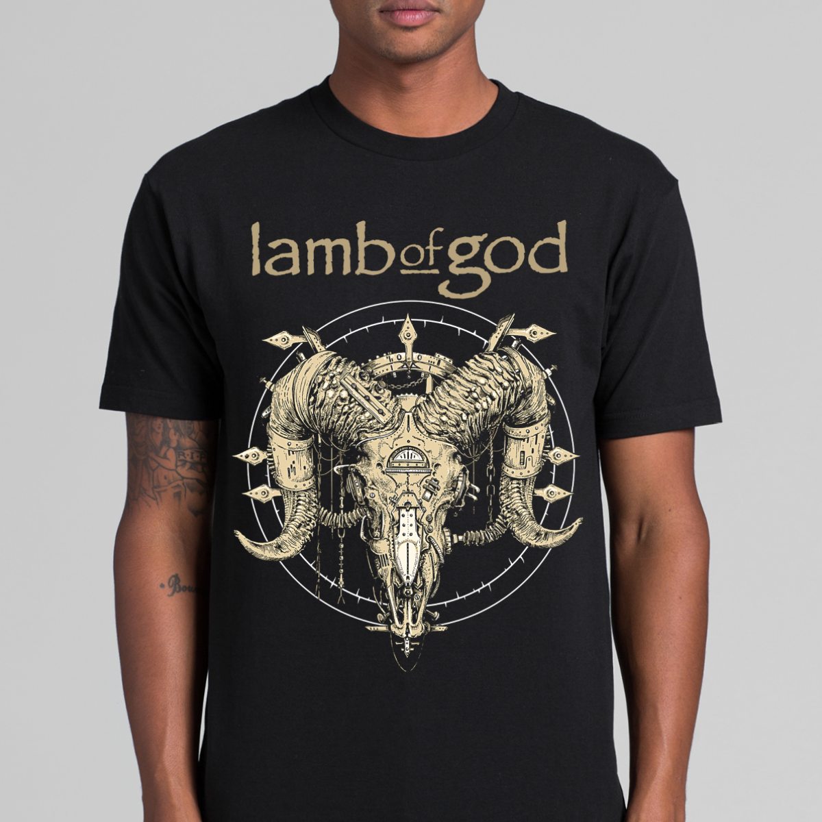 Lamb Of God V3 T-Shirt Band Family Tee Music Heavy Metal