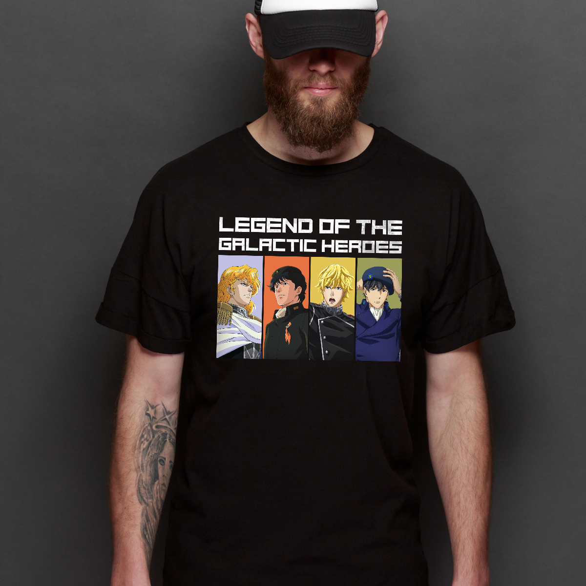 Legend of the Galactic Heroes T-Shirt Japanese Anime Tee