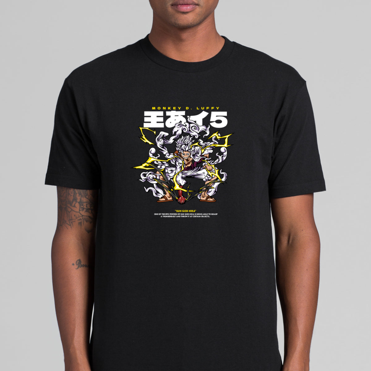 One Piece Luffy Gear 5 T-Shirt Japanese Anime Tee