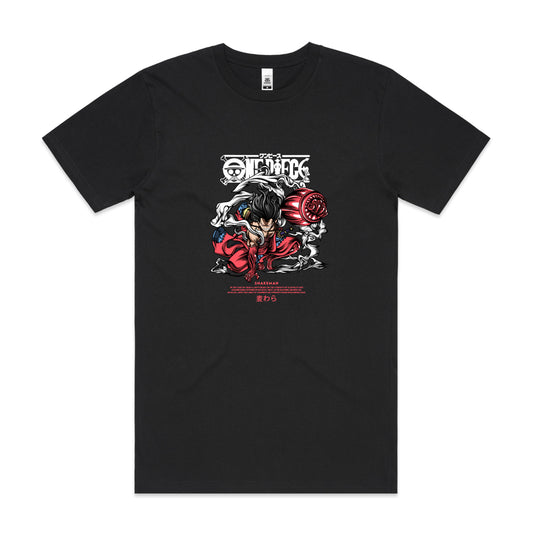 One Piece Luffy Snakeman T-Shirt Japanese Anime Tee