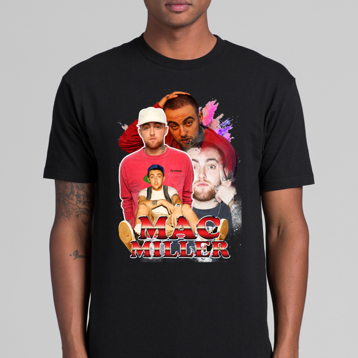Mac Miller V08 T-Shirt Rapper Family Fan Music Hip Hop Culture