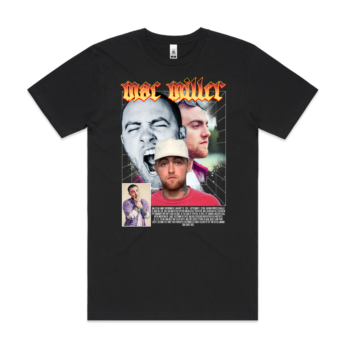 Mac Miller V07 T-Shirt Rapper Family Fan Music Hip Hop Culture