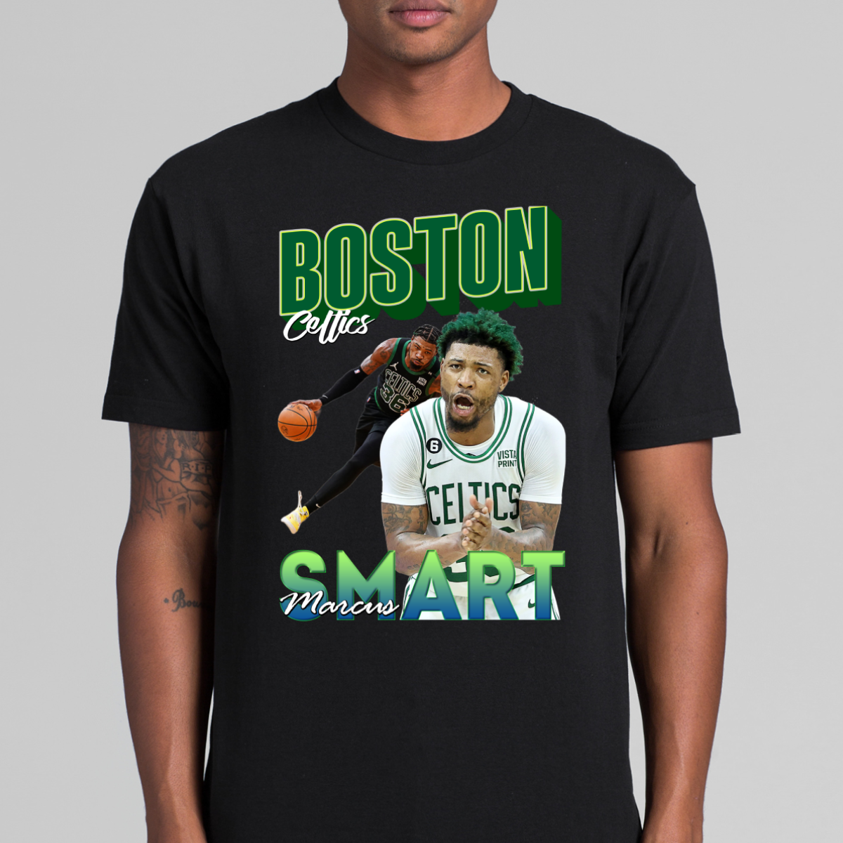 Marcus Smart NBA T-Shirt Sport Athlete Family Tee