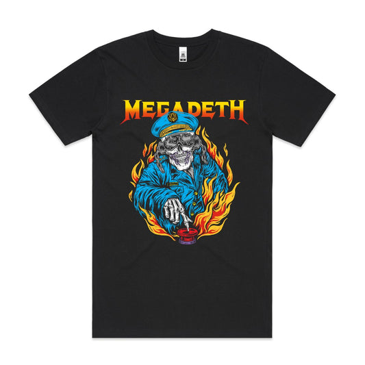 Megadeth V17 T-Shirt Band Family Tee Music Heavy Metal