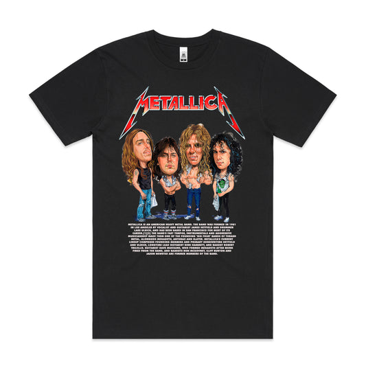 Metallica Band T-shirt Artist Family Music Heavy Metal Tee