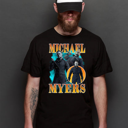 Halloween Michael Myers V6 T-shirt Horror Movie Tee