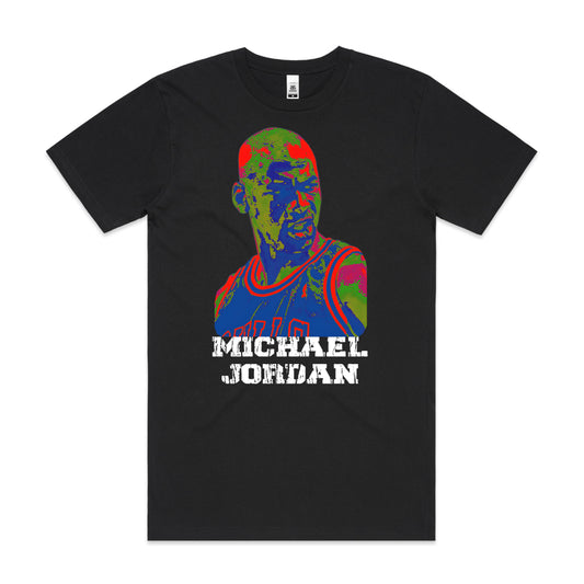 Michael Jordan V18 NBA T-Shirt Sport Athlete Family Tee