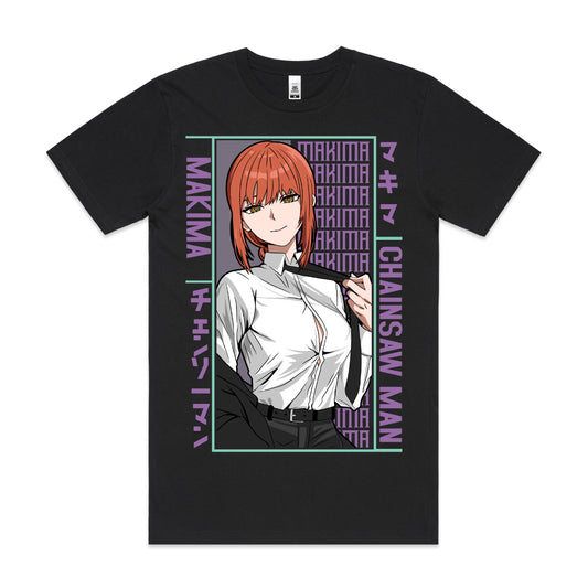 Chainsaw Man Makima V5 T-shirt Japanese anime