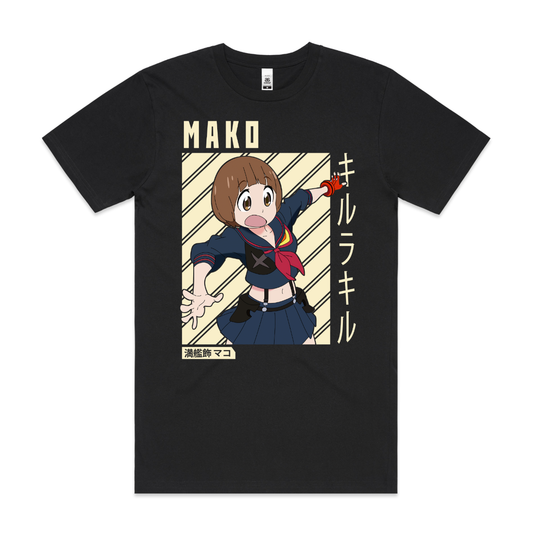 Kill la Kill Mako Mankanshoku T-Shirt Japanese Anime Tee