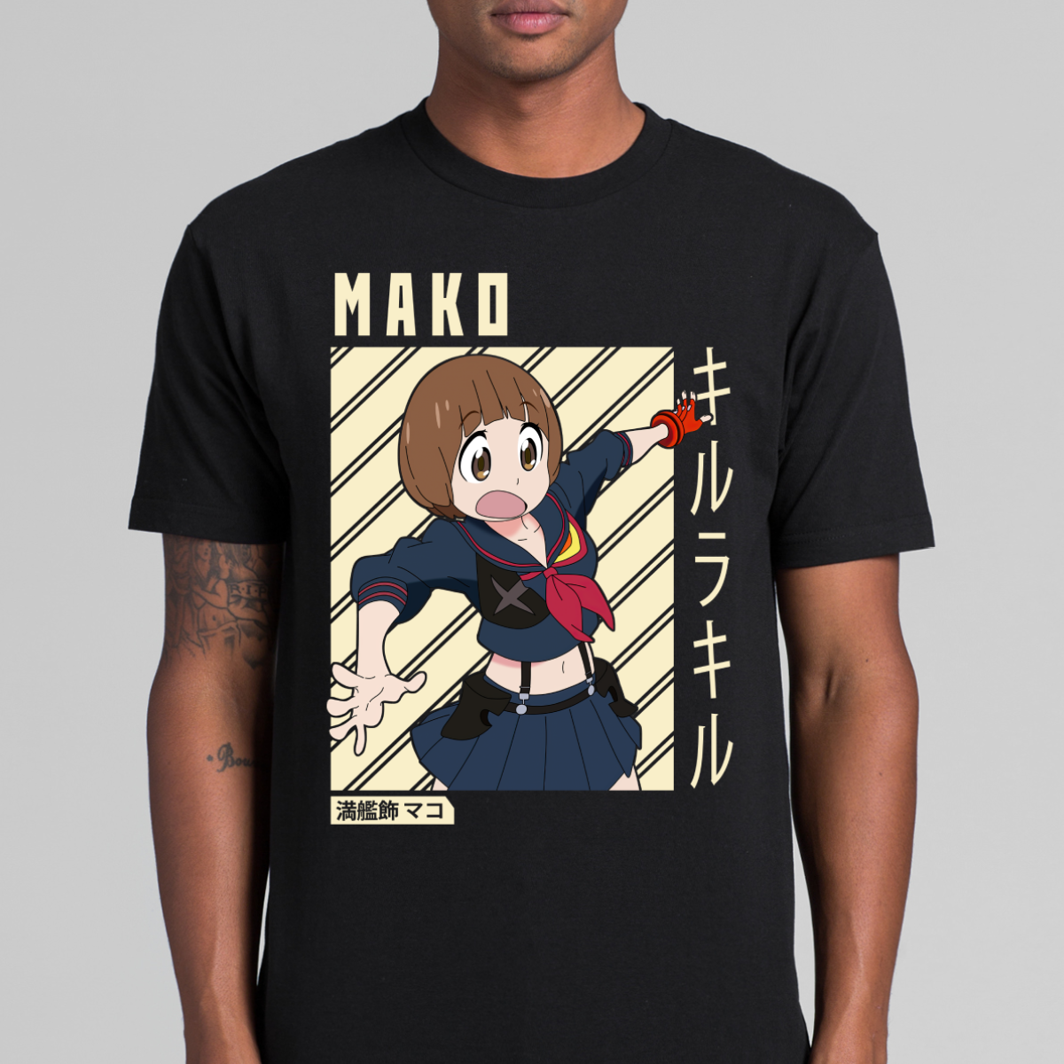 Kill la Kill Mako Mankanshoku T-Shirt Japanese Anime Tee