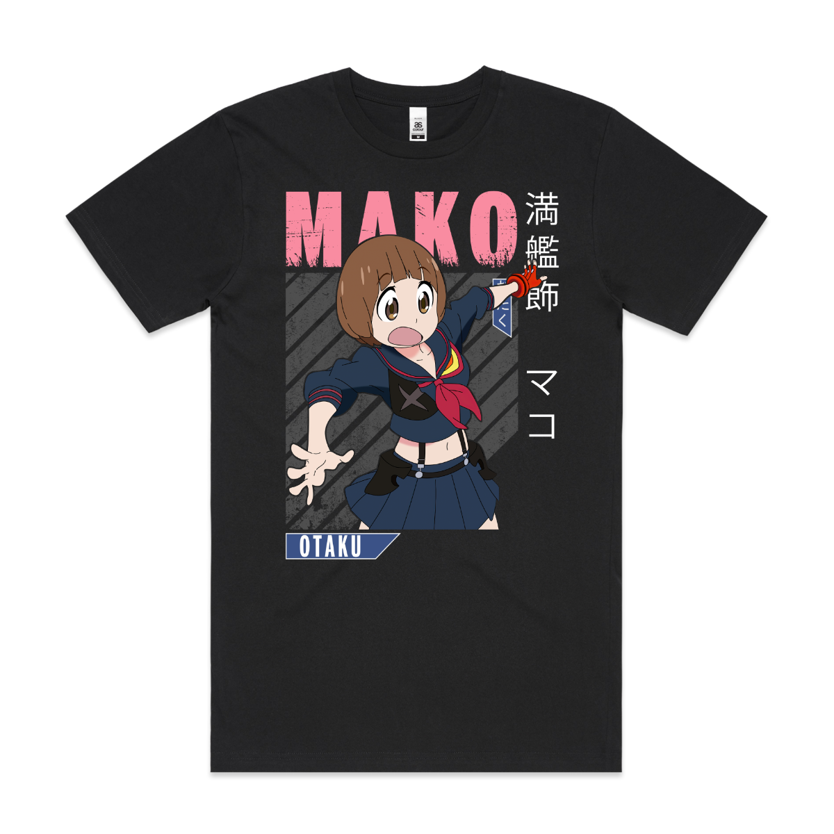 Kill la Kill Mako Mankanshoku V2 T-Shirt Japanese Anime Tee