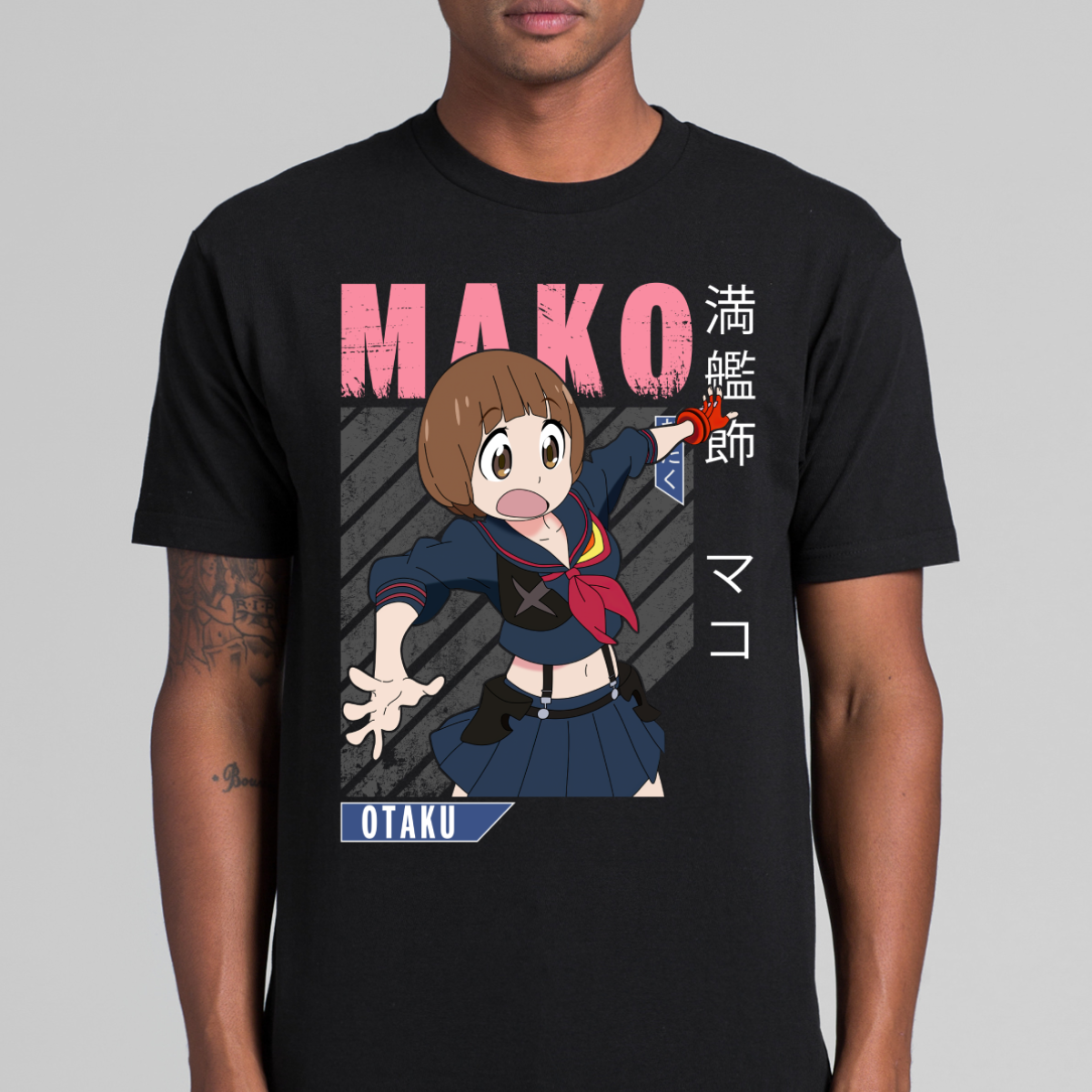Kill la Kill Mako Mankanshoku V2 T-Shirt Japanese Anime Tee