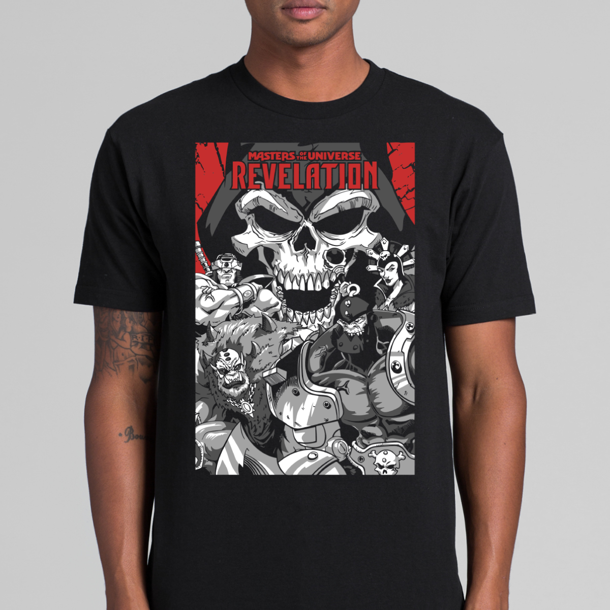 Retro Masters Of The Universe Skeletor V3 T-Shirt Cartoon Tee