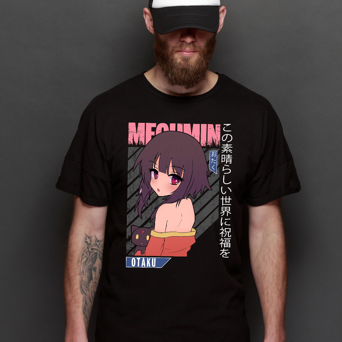 Megumin KonoSuba: God's Blessing on This Wonderful World V3 T-Shirt Japanese Anime Tee