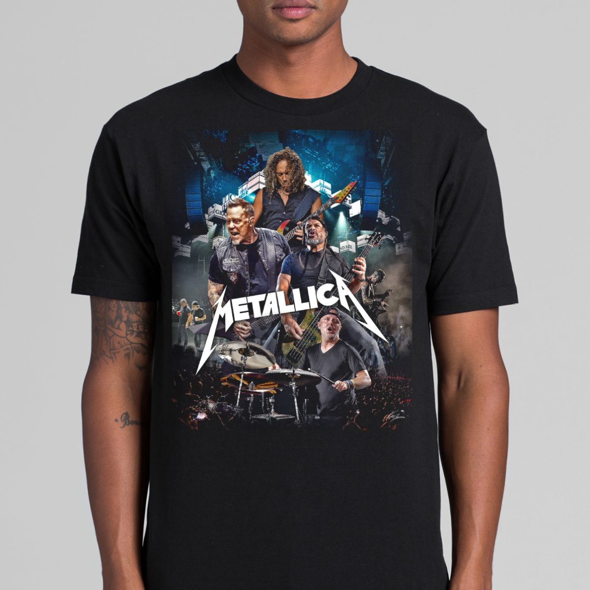 Metallica V19 T-Shirt Band Family Tee Music Heavy Metal