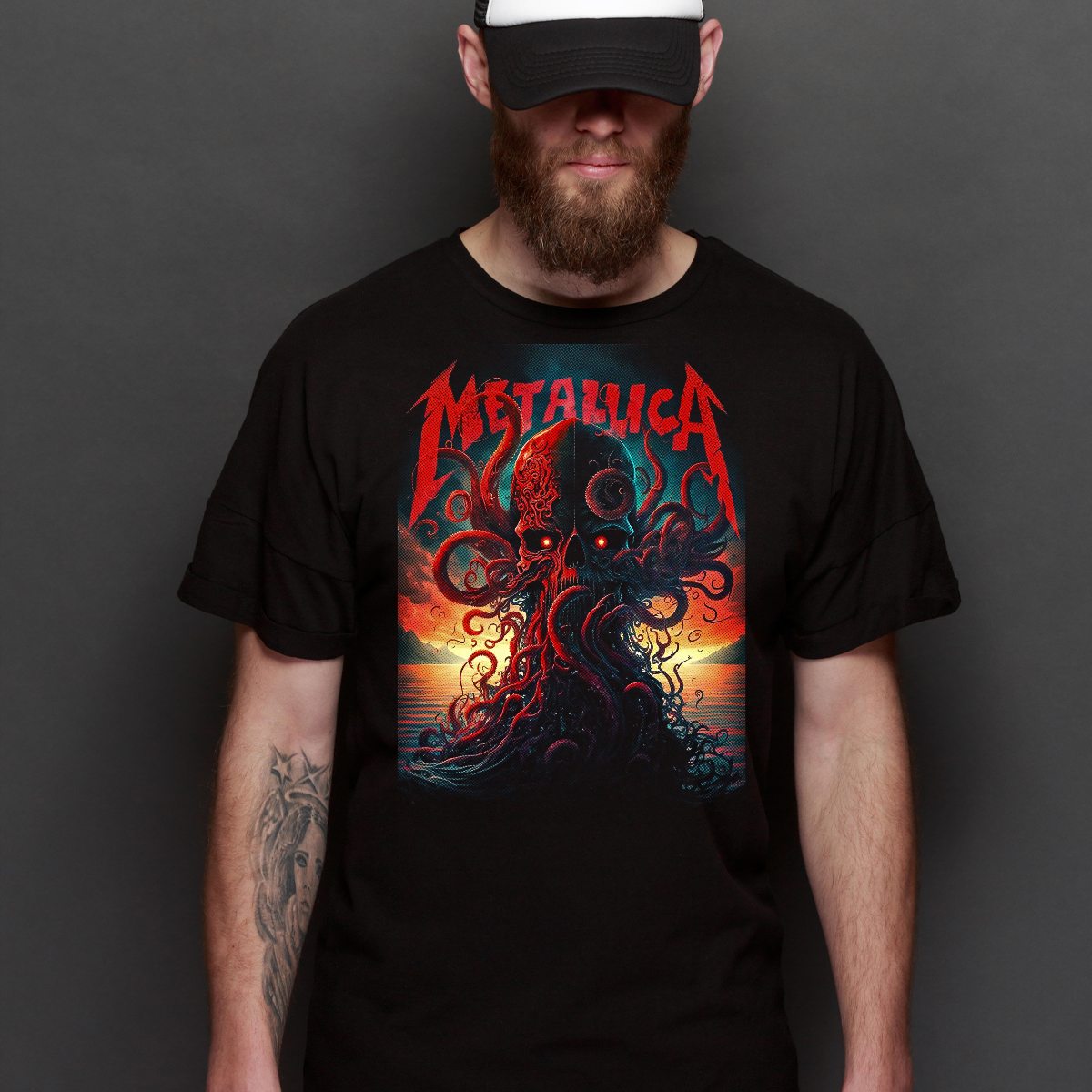 Metallica V24 T-Shirt Band Family Tee Music Heavy Metal