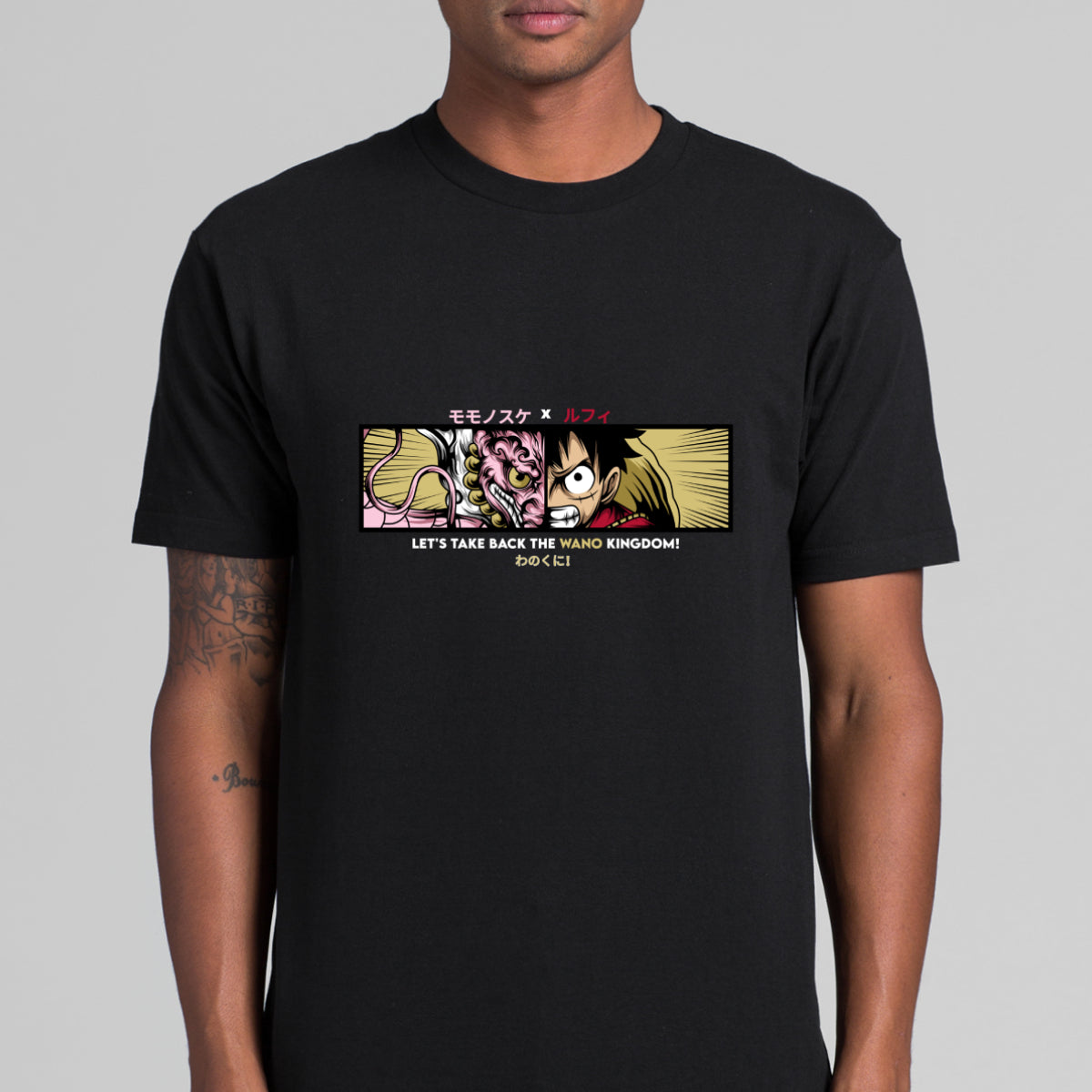 One Piece Momo x Luffy T-Shirt Japanese Anime Tee