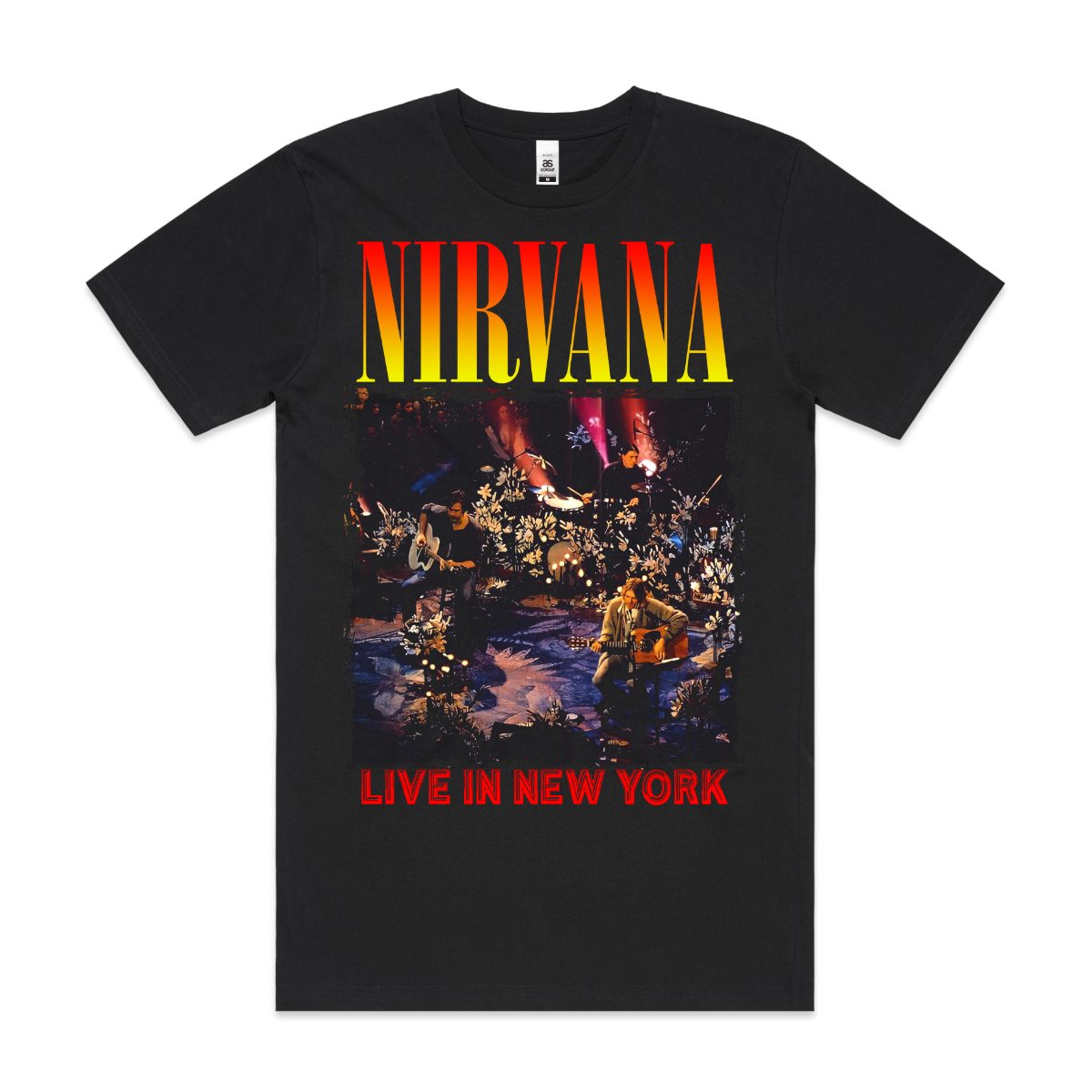 NIRVANA V4 T-Shirt Band Family Tee Music Rock And Roll