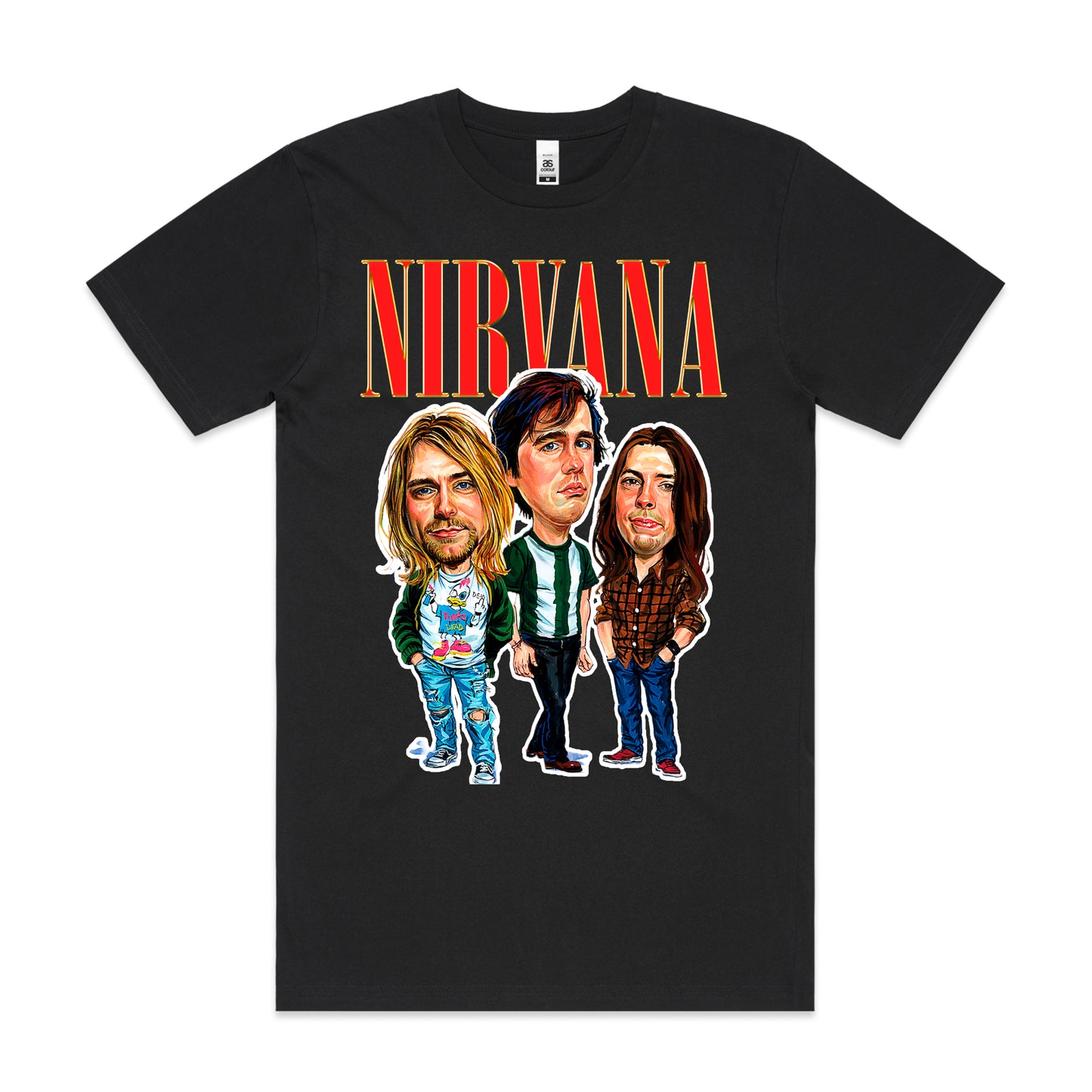 Nirvana T-shirt Artist Family Music Rock And Roll Tee