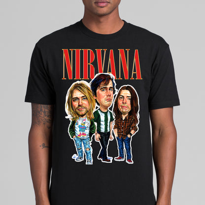 Nirvana T-shirt Artist Family Music Rock And Roll Tee