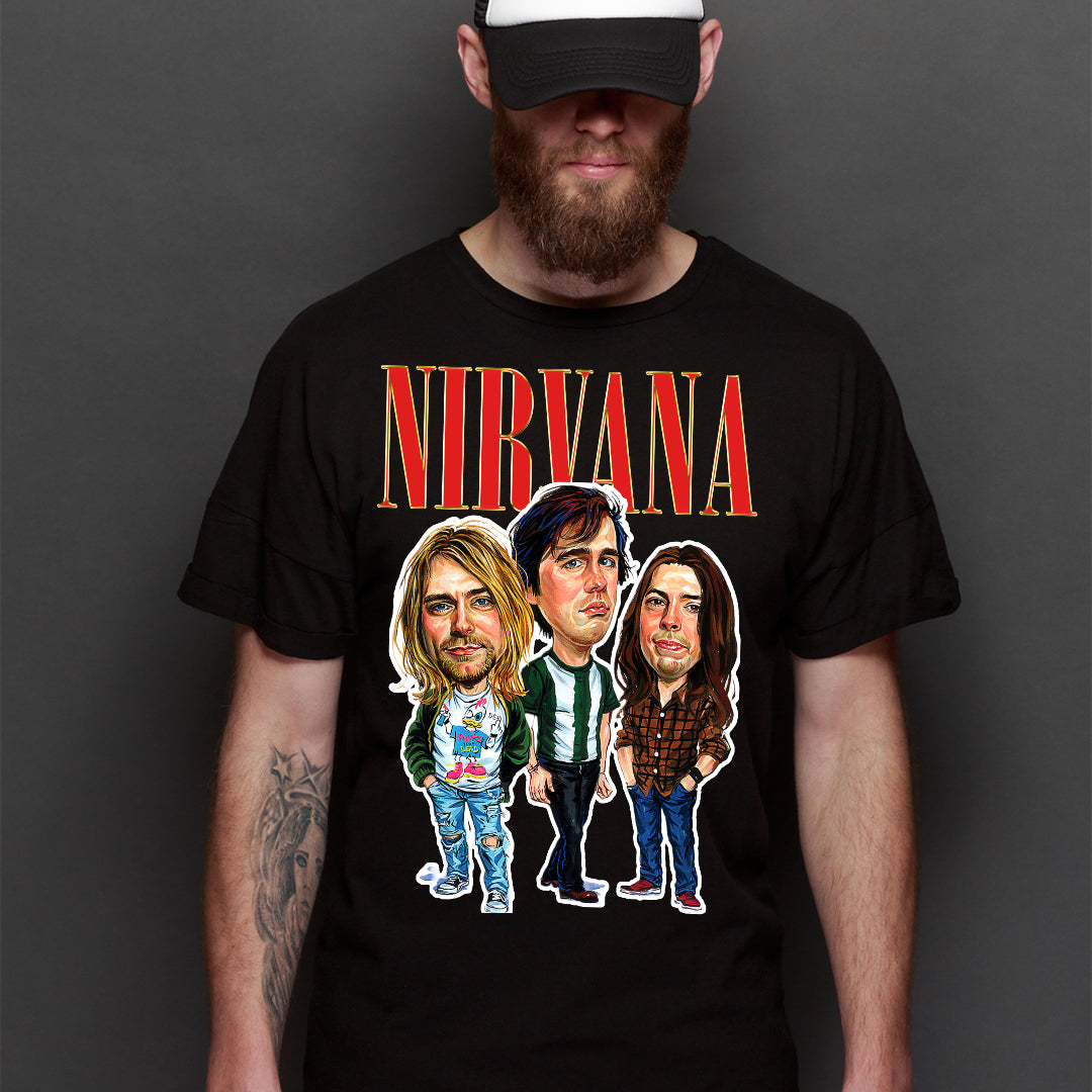 Nirvana T-shirt Artist Family Music Rock And Roll Tee