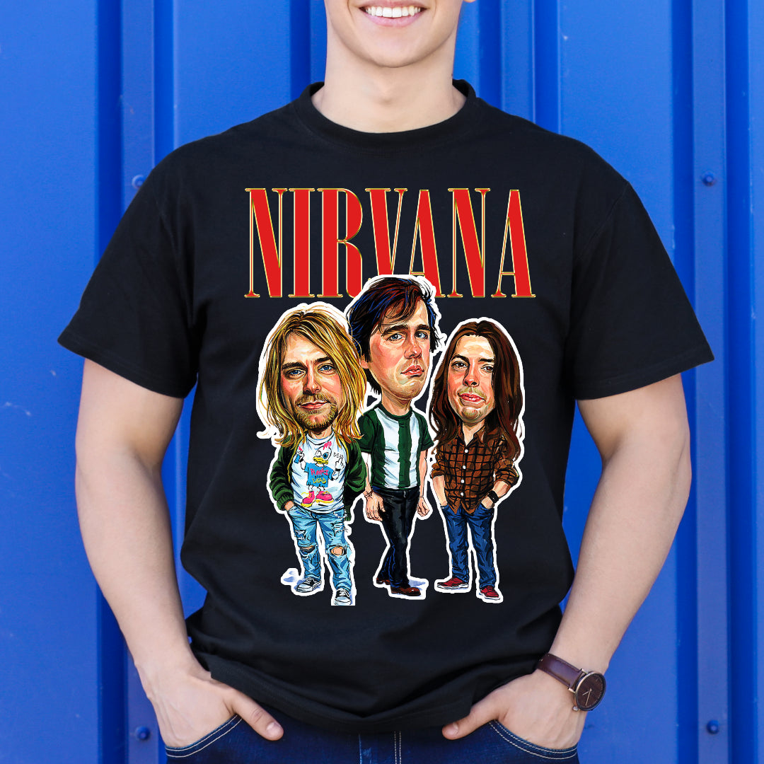 Nirvana T-shirt Artist Family Music Rock And Roll Tee