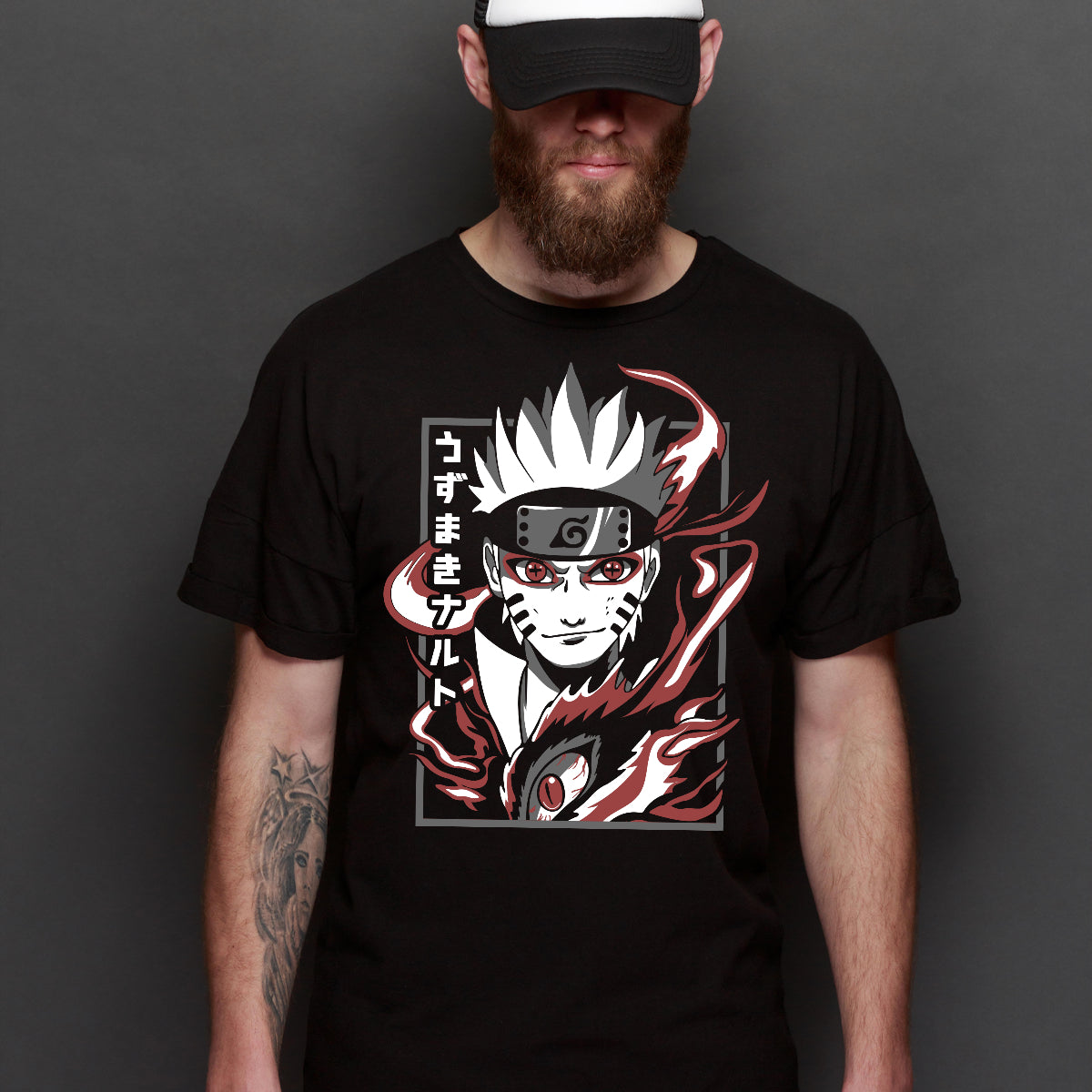 Naruto V21 T-shirt Japanese anime Tee