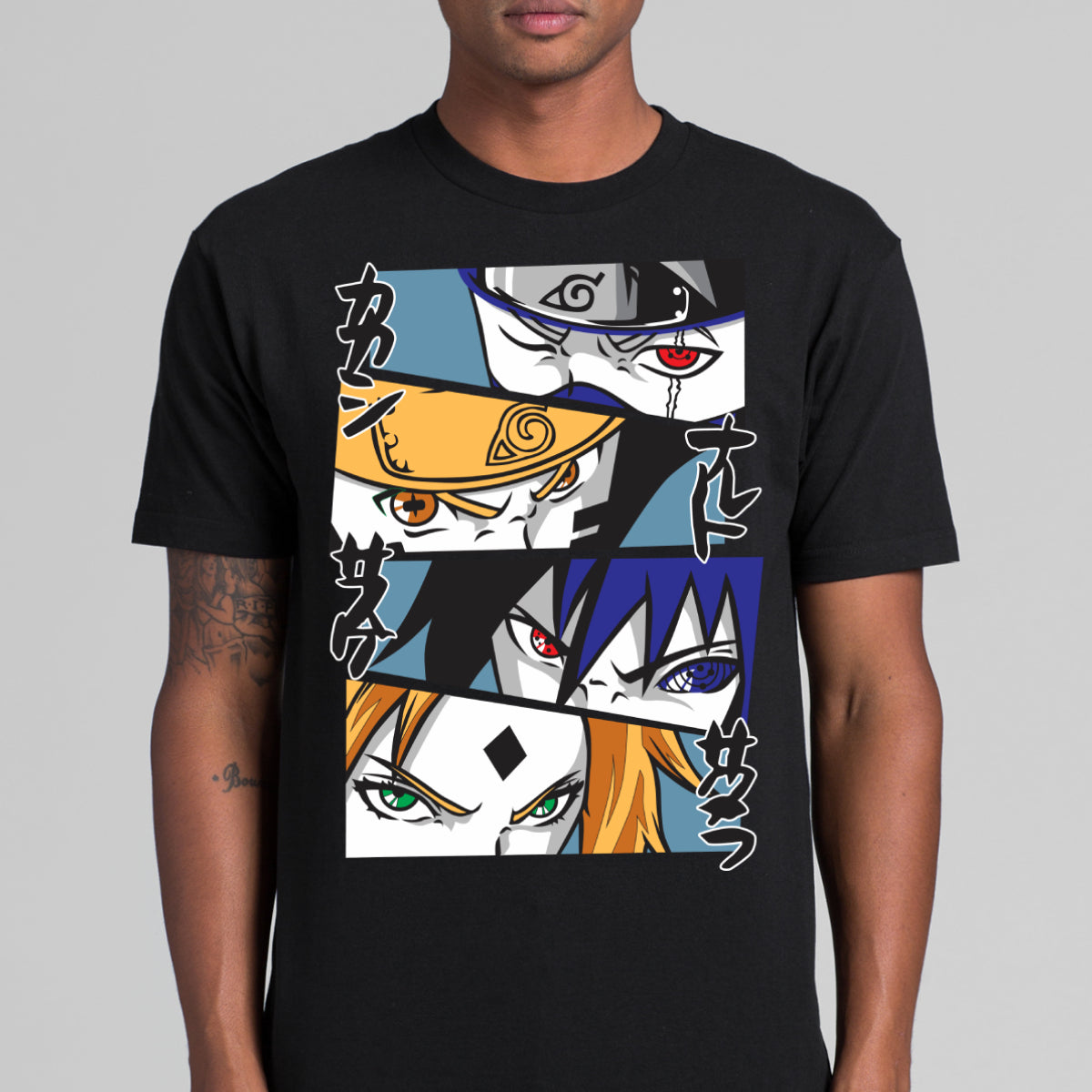 Naruto V20 T-shirt Japanese anime Tee