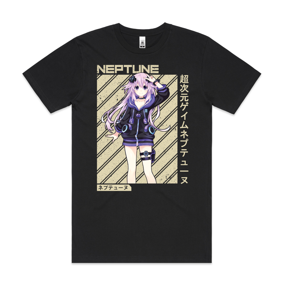 Hyperdimension Neptunia Neptune T-Shirt Japanese Anime Tee