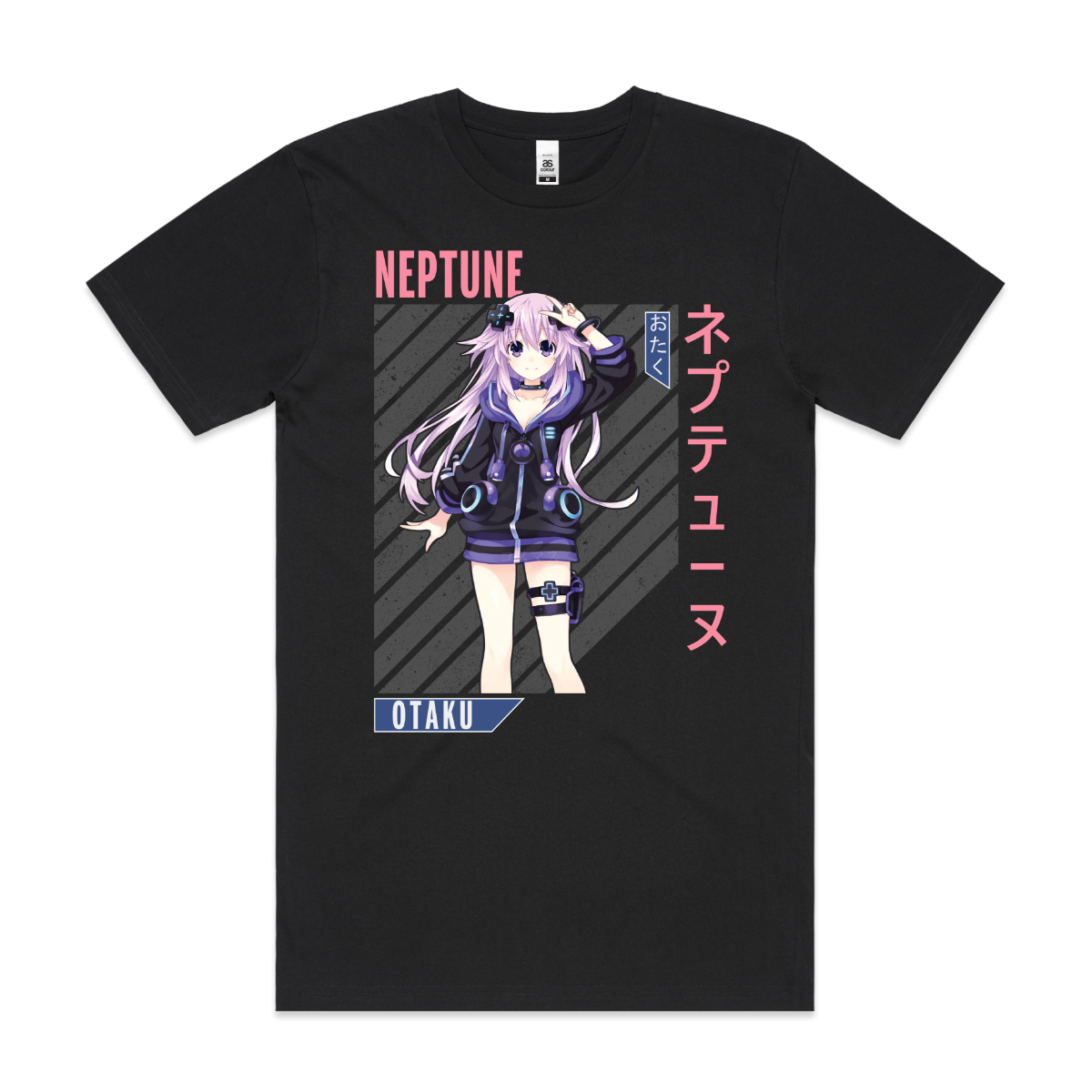 Hyperdimension Neptunia Neptune V2 T-Shirt Japanese Anime Tee